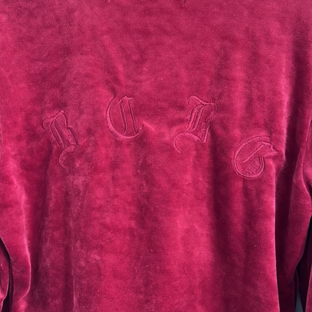 BCBG velour‎ track suit zip up jacket - Picture 7 of 8